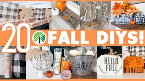 dollar tree fall diy 2023